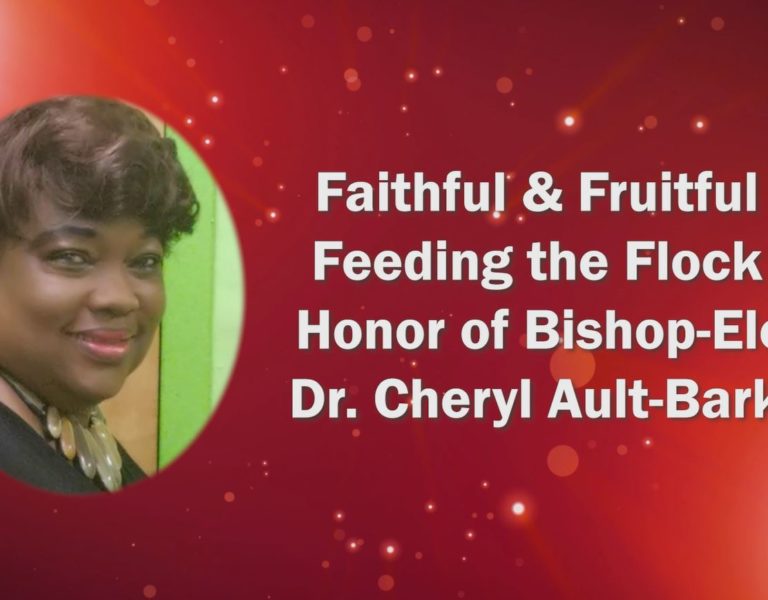 Bishop Elect Dr Cheryl Ault Barker Appreciation Video